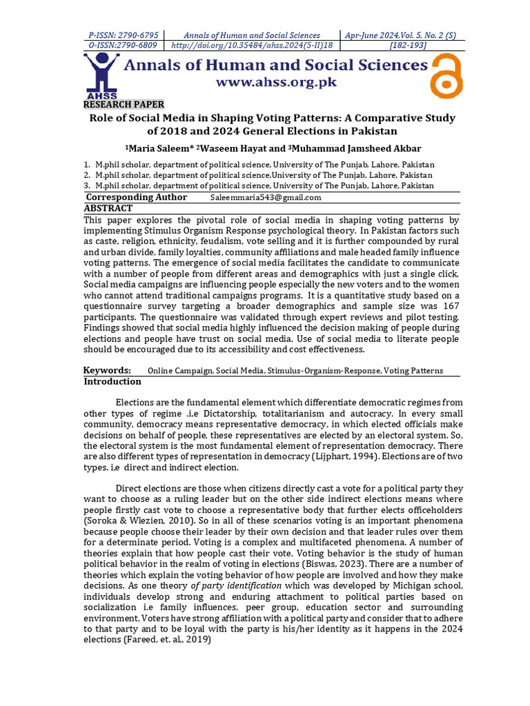 18.+Role+of+Social+Media+in+Shaping+Voting+Patterns+A+Comparative+Study ...