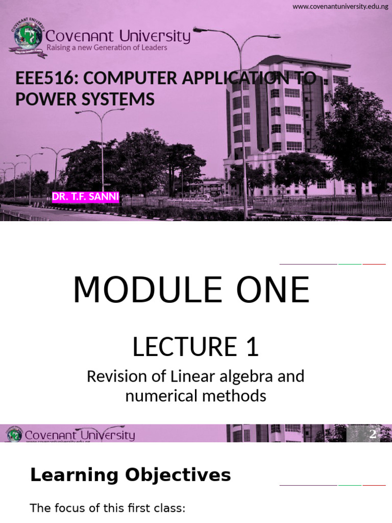 MATLAB in Linear Algebra and Numerics | PDF | Matrix (Mathematics ...