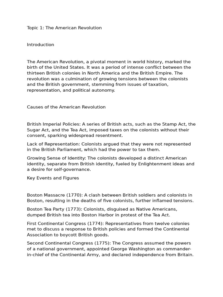 US History Notes | PDF | Progressivism In The United States | American ...