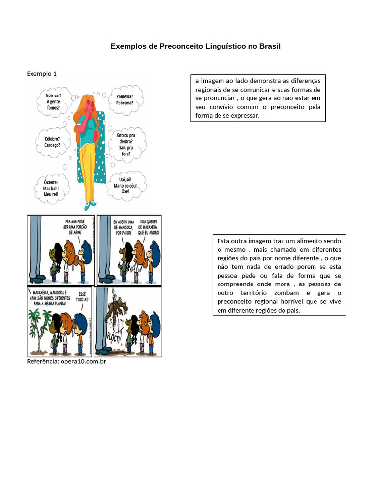 Preconceito Linguístico no Brasil | PDF