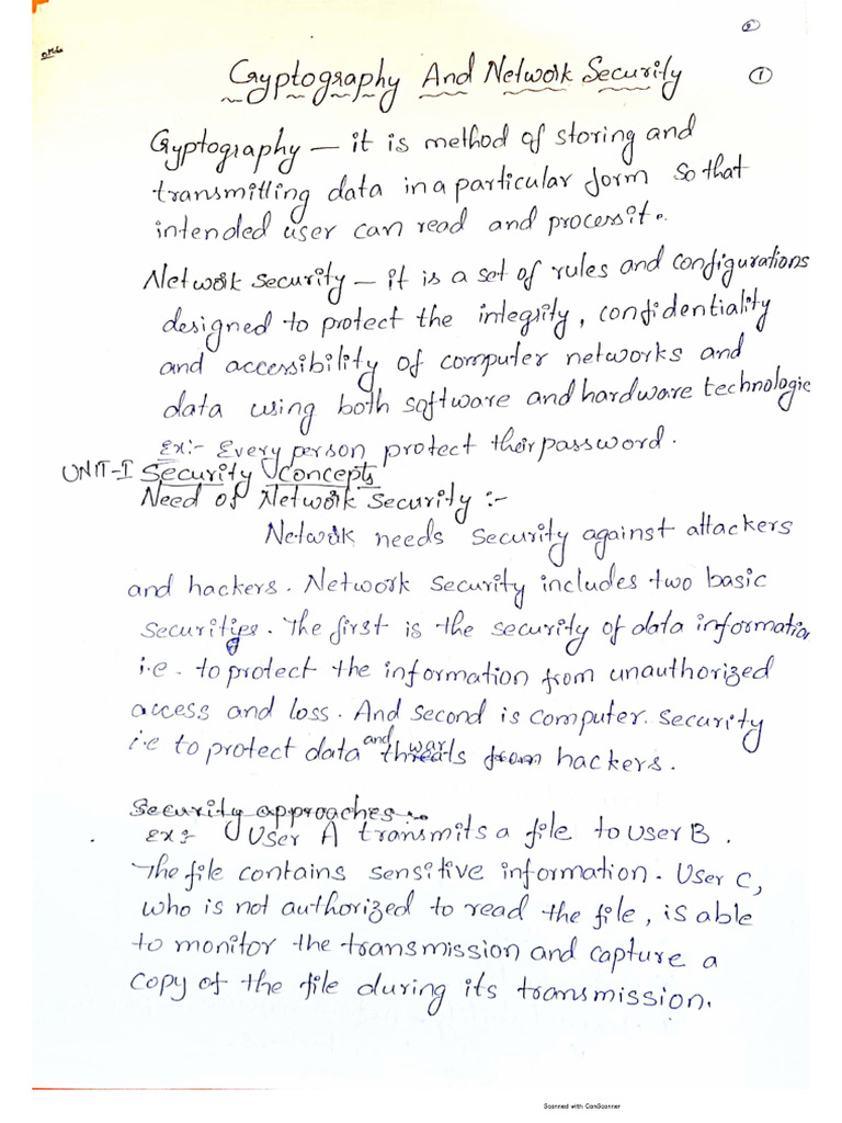 unit 1 .CNS | PDF