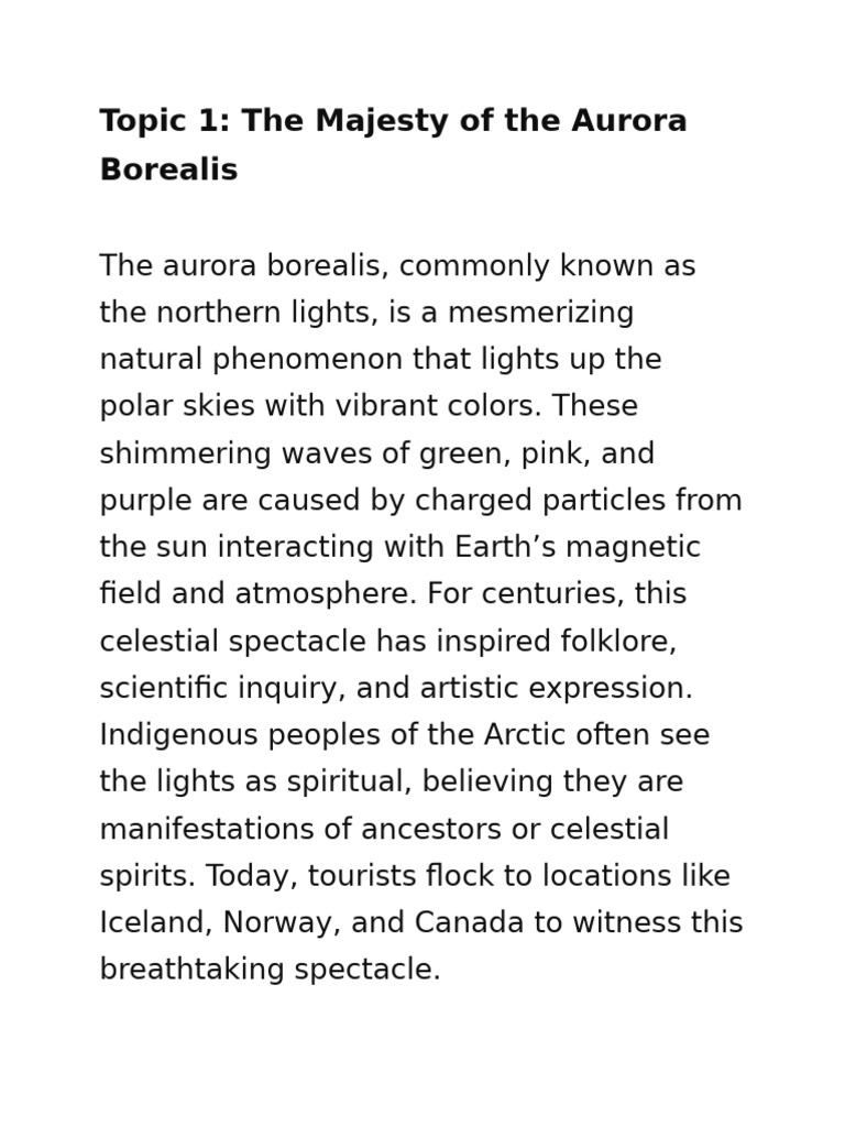 Aurora | PDF