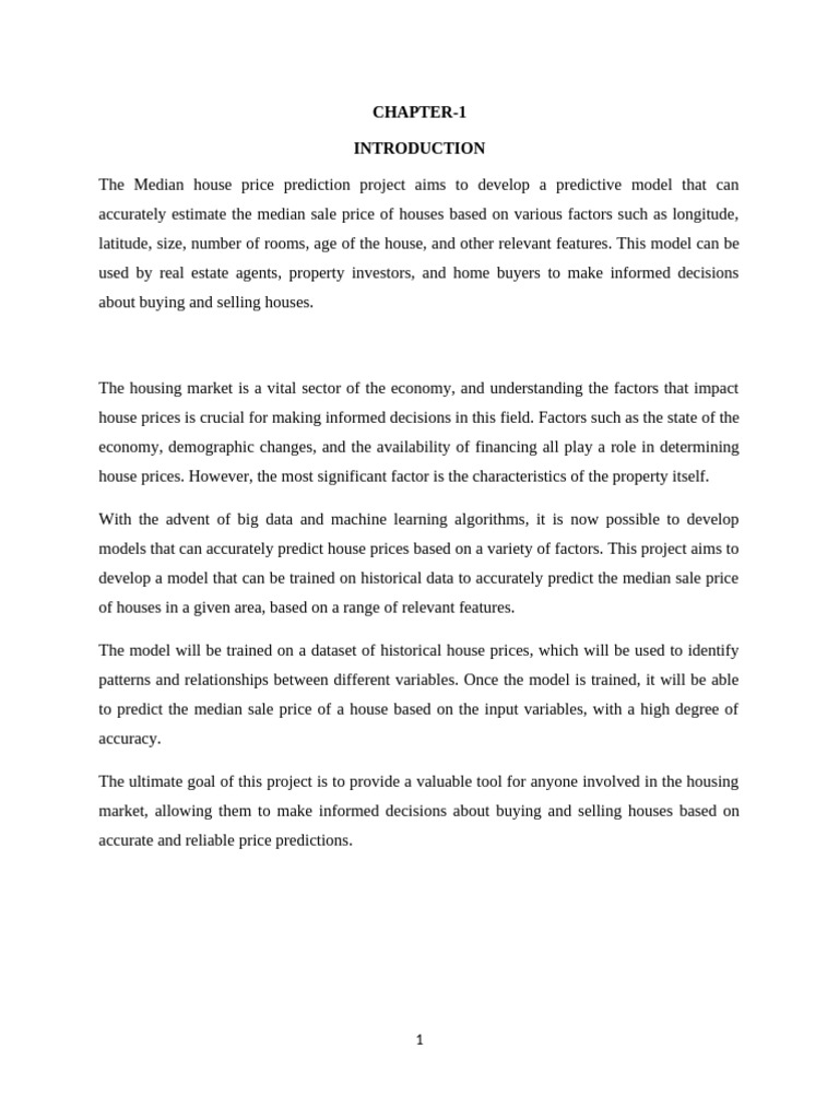 Deep Learning for House Price Prediction | PDF | Dependent And ...