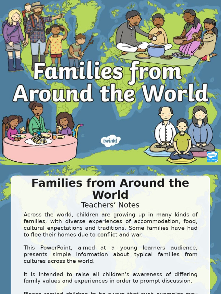 Families Around The World Powerpoint Presentation Ver 17 2 | PDF ...