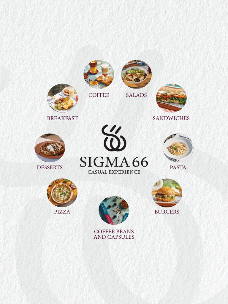 Sigma66 Menu | PDF | Hamburgers | Salad