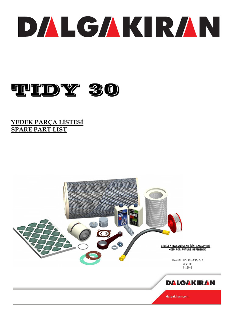 Парт-лист TIDY 30 | PDF