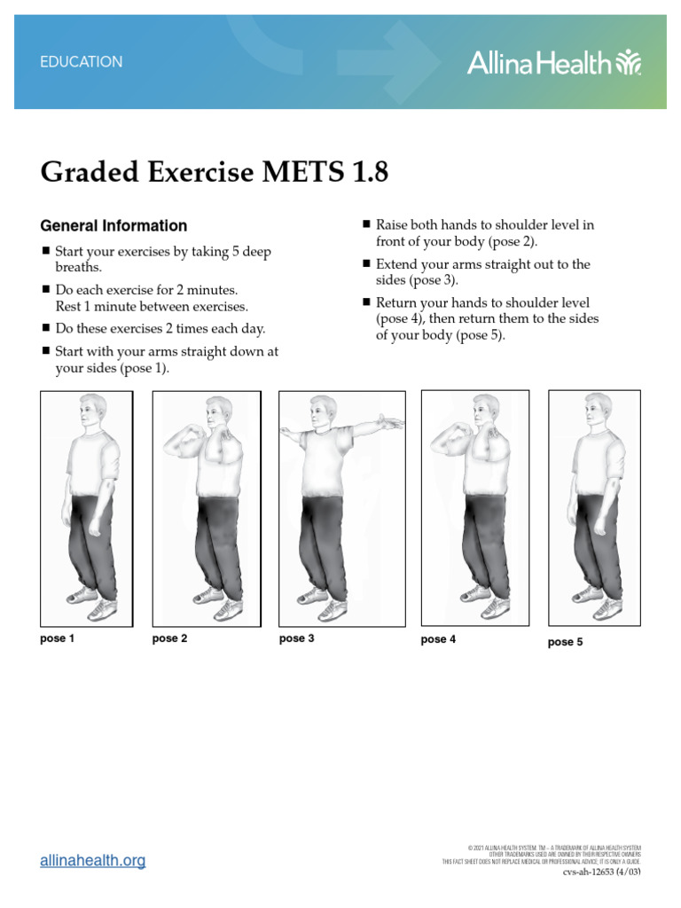 Graded Exercise Routine Guide | PDF