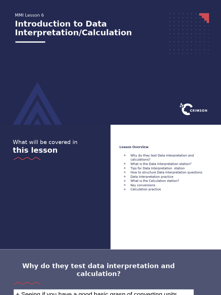 Data Interpretation & Calculation Guide | PDF | Data | Knowledge