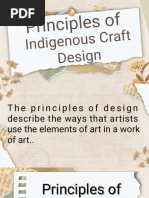Principles of Indigenous Crafts and Design | PDF