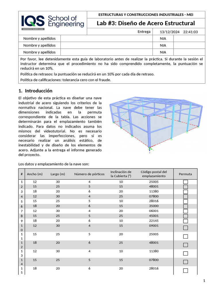 Lab Assignment #3 Steel Design | PDF