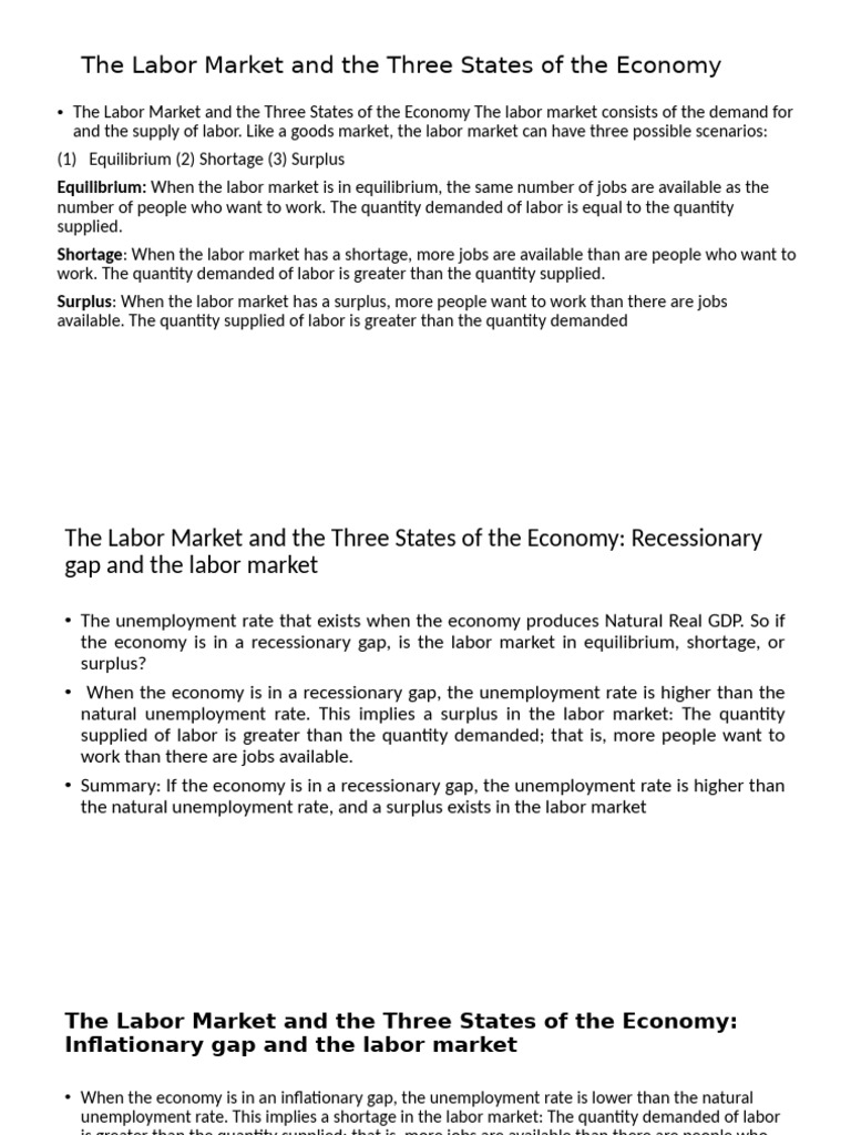 Lecture 3-1 | PDF | Labour Economics | Unemployment