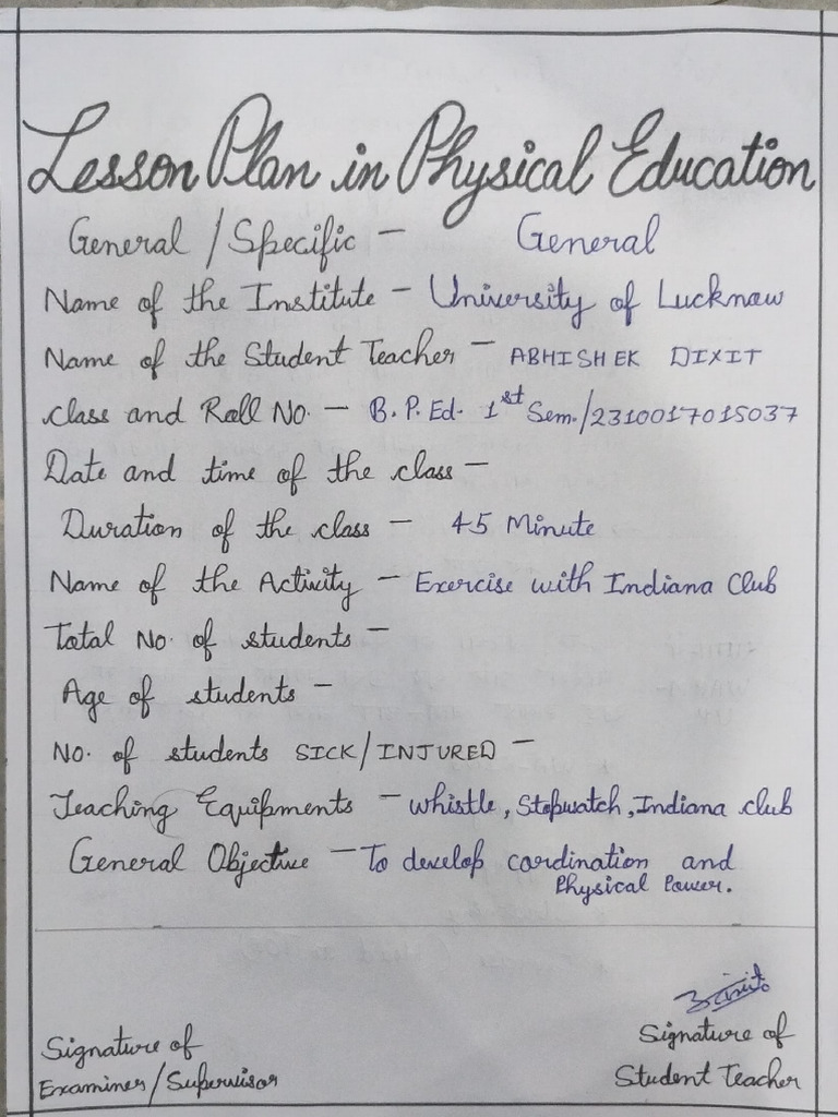 Indiana Club Lesson Plan | PDF
