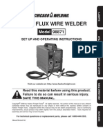 Flux Wire Welder 100911 Operator Manual