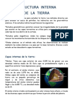 Estructura Interna de La Tierra