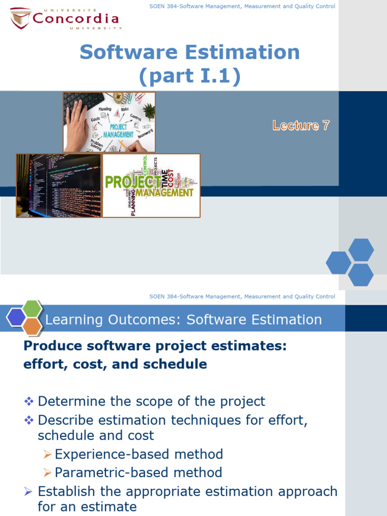 SOEN384_Lecture07_1 | PDF | Software Engineering | Software