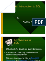 An Introduction To SQL