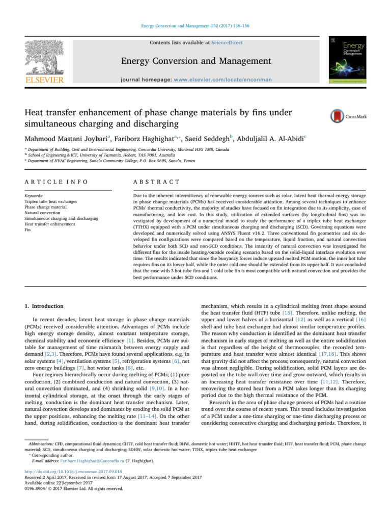 2017-√fin-Heat transfer enhancement of phase change materials by fins ...