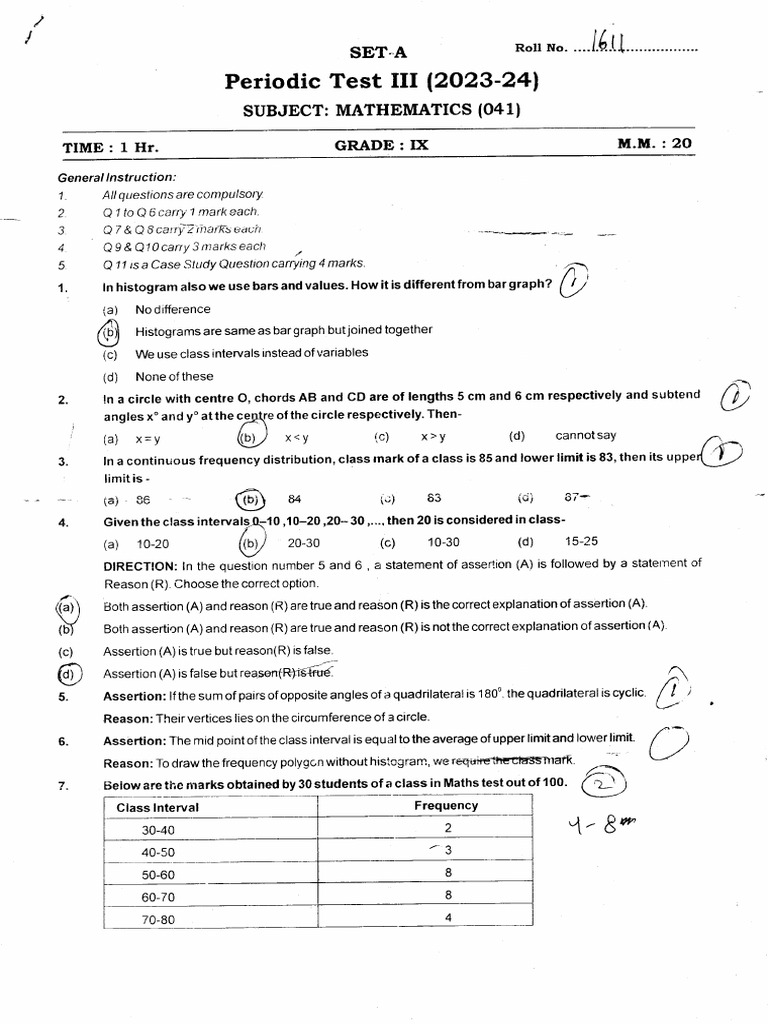 Maths Pa-3 | PDF