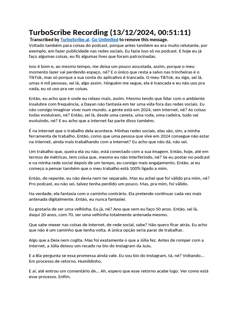 TurboScribe Recording 13 12 2024 00 51 11 PDF Alma Tempo