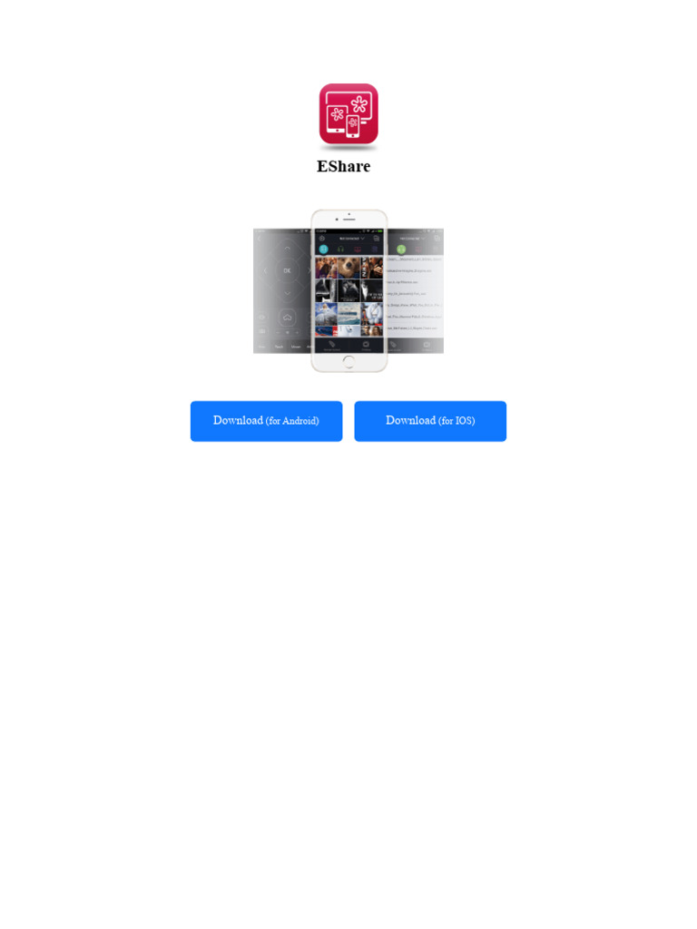 EShare App: Download for Android & iOS | PDF