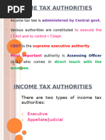 Income Tax Department Officer Ranks | PDF | Money | Government Of India