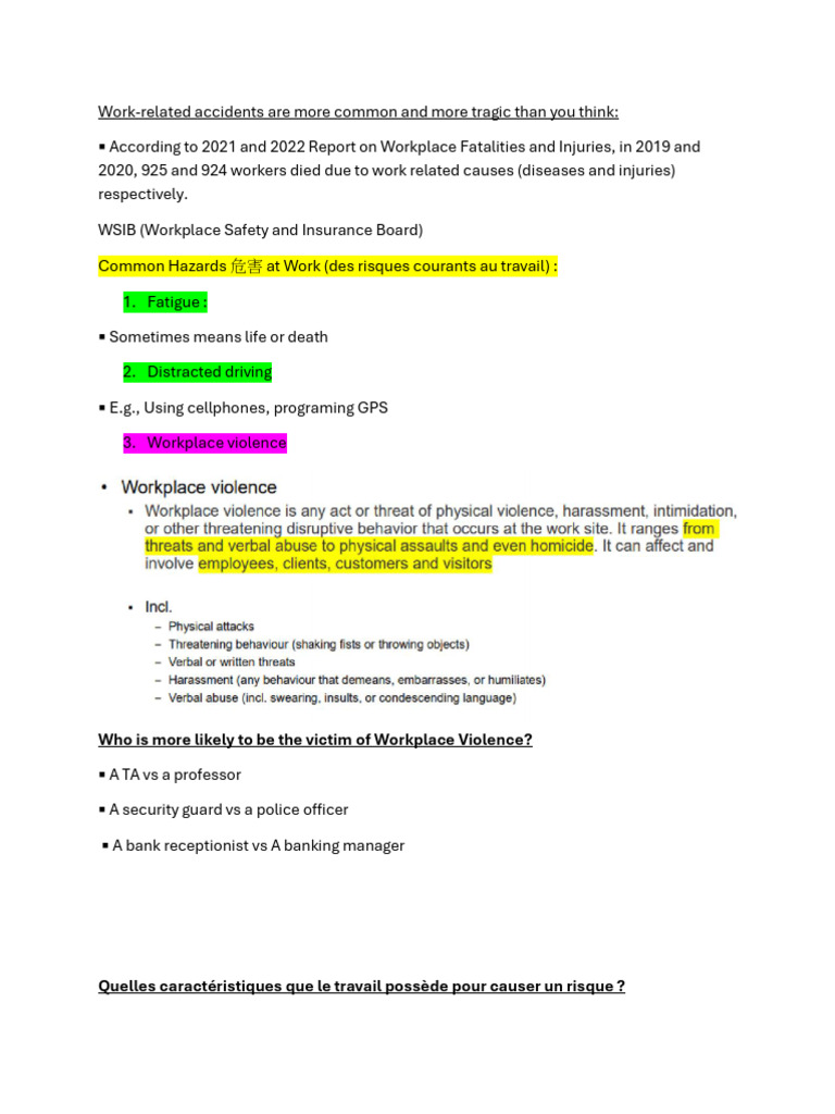 HRM Week 11 F | PDF | Occupational Safety And Health | Employment