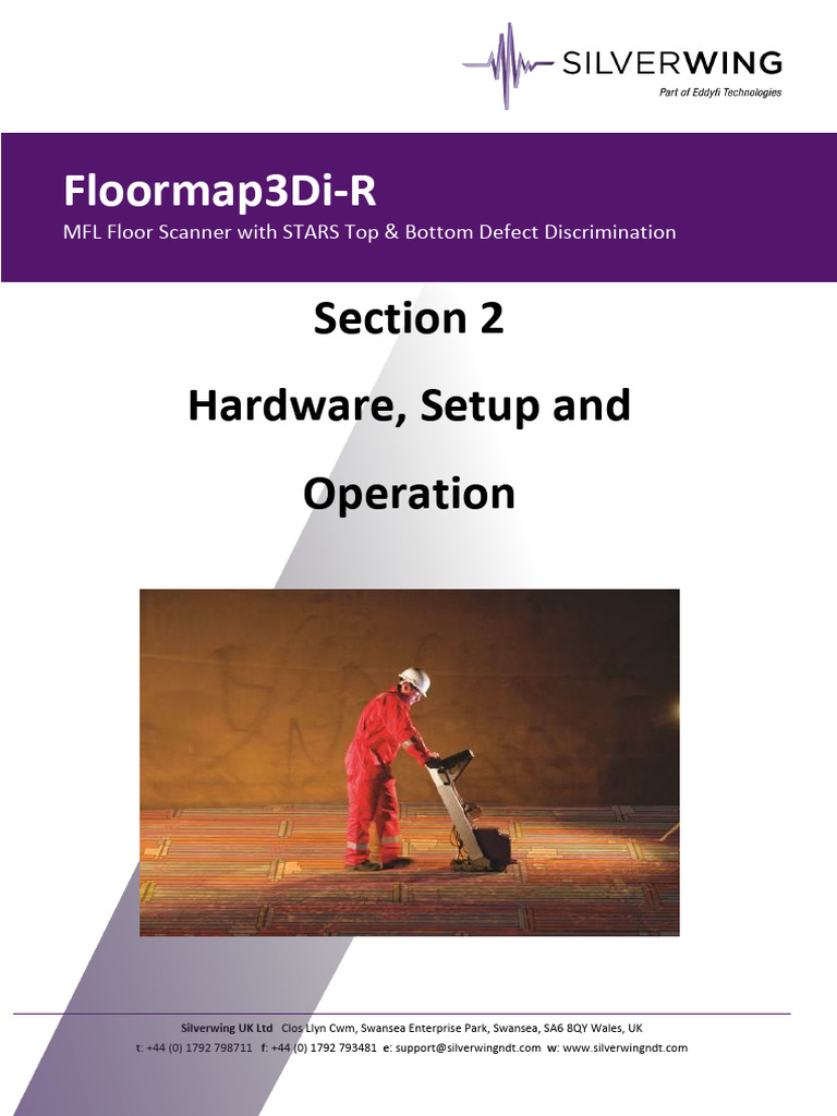 Floormap3Di-R Setup and Operation Guide | PDF | Battery Charger | Image ...