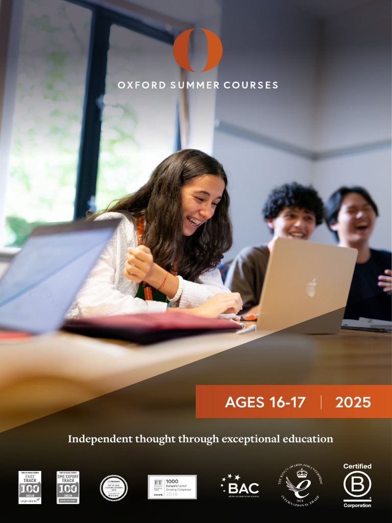 Oxford Summer Courses for Ages 16-17 | PDF | Travel Visa | Tutorial
