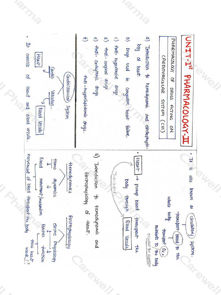 Pharmacology Unit 1 Notes | PDF | You Tube