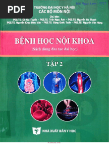 Bệnh học nội khoa 2 - Y Hà Nội - Năm 2022 - Đỗ Gia Tuyển