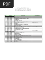 Jadwal Pesantren Kilat