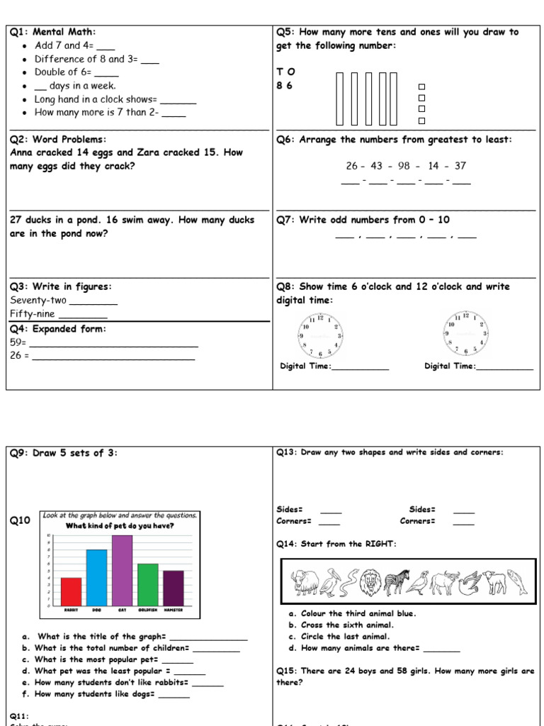 Math Test 2024 | PDF | Mathematics