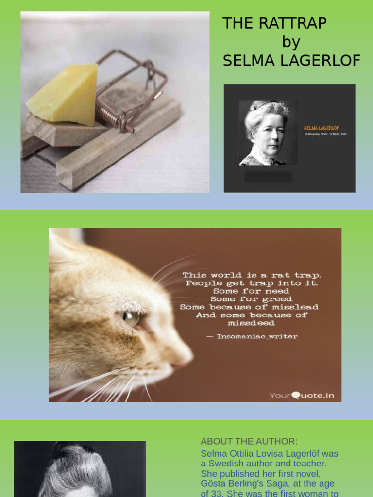 the ratttrap | PDF | Selma Lagerlöf