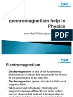 Electromagnetism in Physics