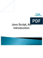 Java Script an Introduction