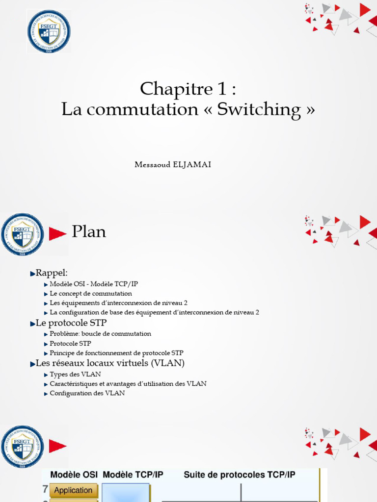 Commutation et VLAN dans les réseaux locaux | PDF | Informatique ...