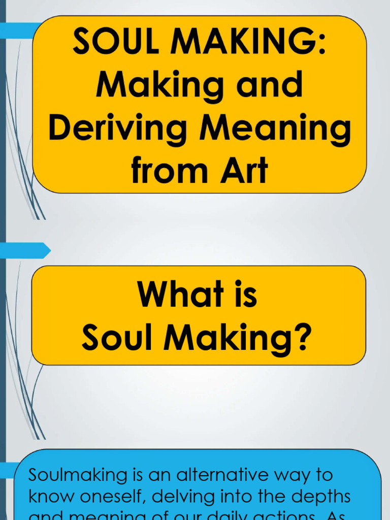 Soul Making | PDF