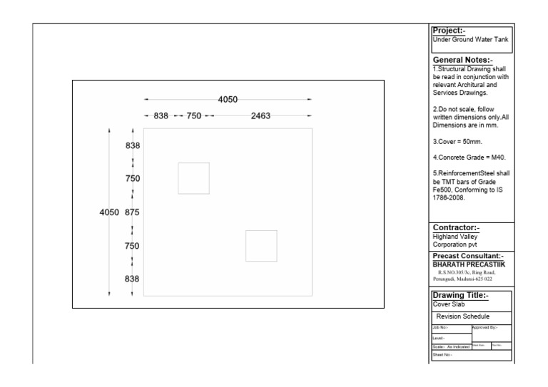 Cover Slab | PDF