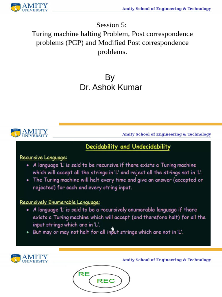 Turing Machine Halting & PCP Explained | PDF