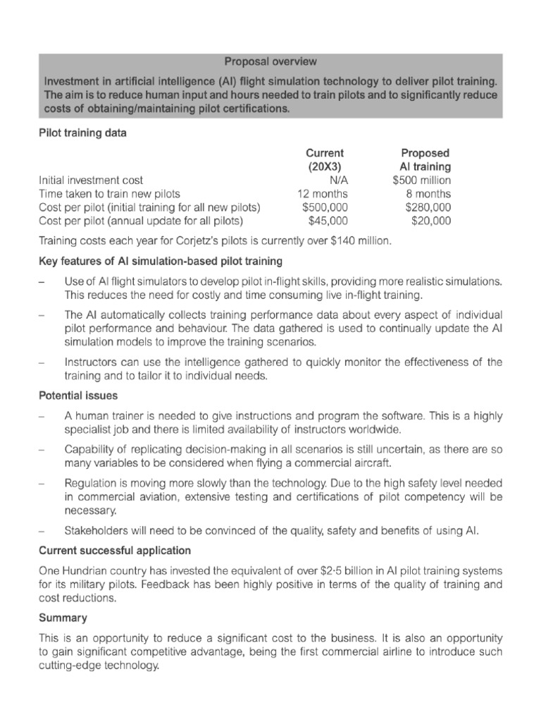 2. Outline Investment Proposal PDF