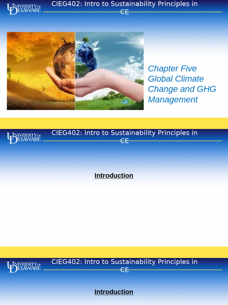 Lesson+14+ +GHG+Management | PDF | Climate Change | Greenhouse Gas