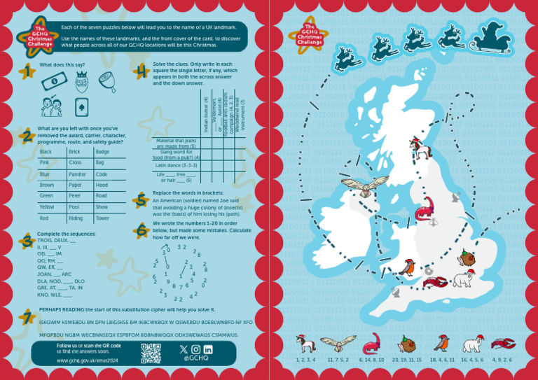 GCHQ Christmas Challenge 2024 PDF