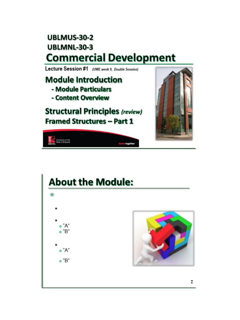 Lecture1 CD Intro Rvw 1213 Blkbd | PDF | Beam (Structure) | Framing ...