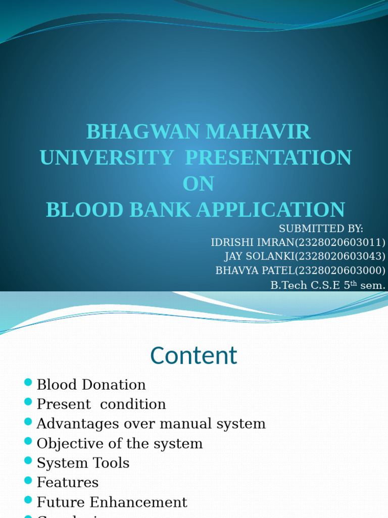 Blood Donate Ppt Pdf Blood Donation Login