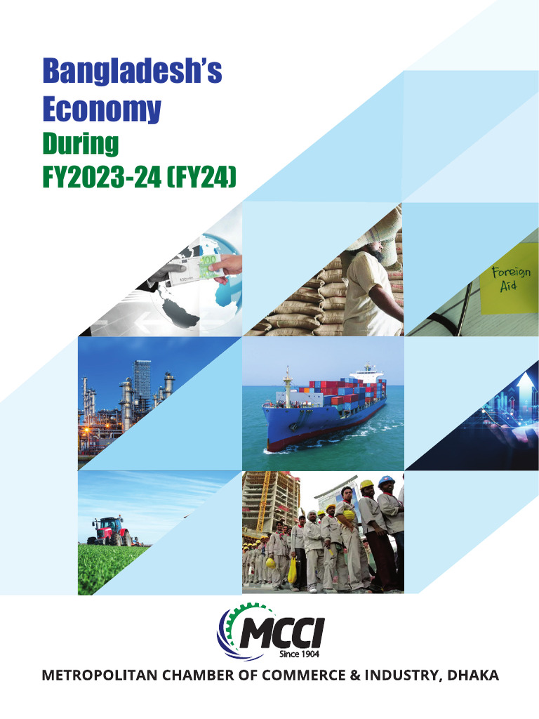 Bangladesh Economy FY 23 24 | PDF | United States Dollar | Inflation