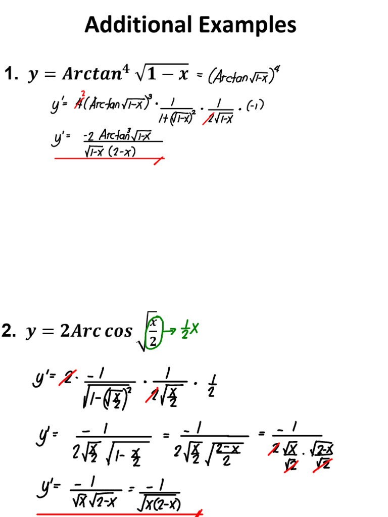 Additional For Inverse Log And Exponential 8 Pdf