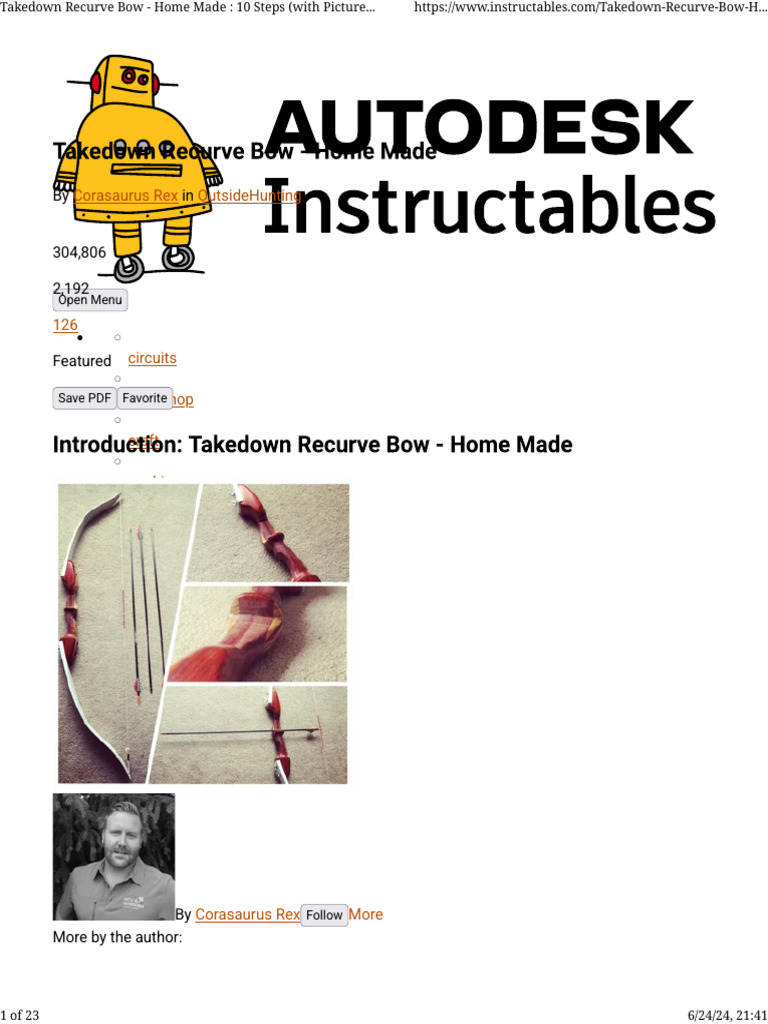 Recurvebowinstruction | PDF | Bow And Arrow | Arrow