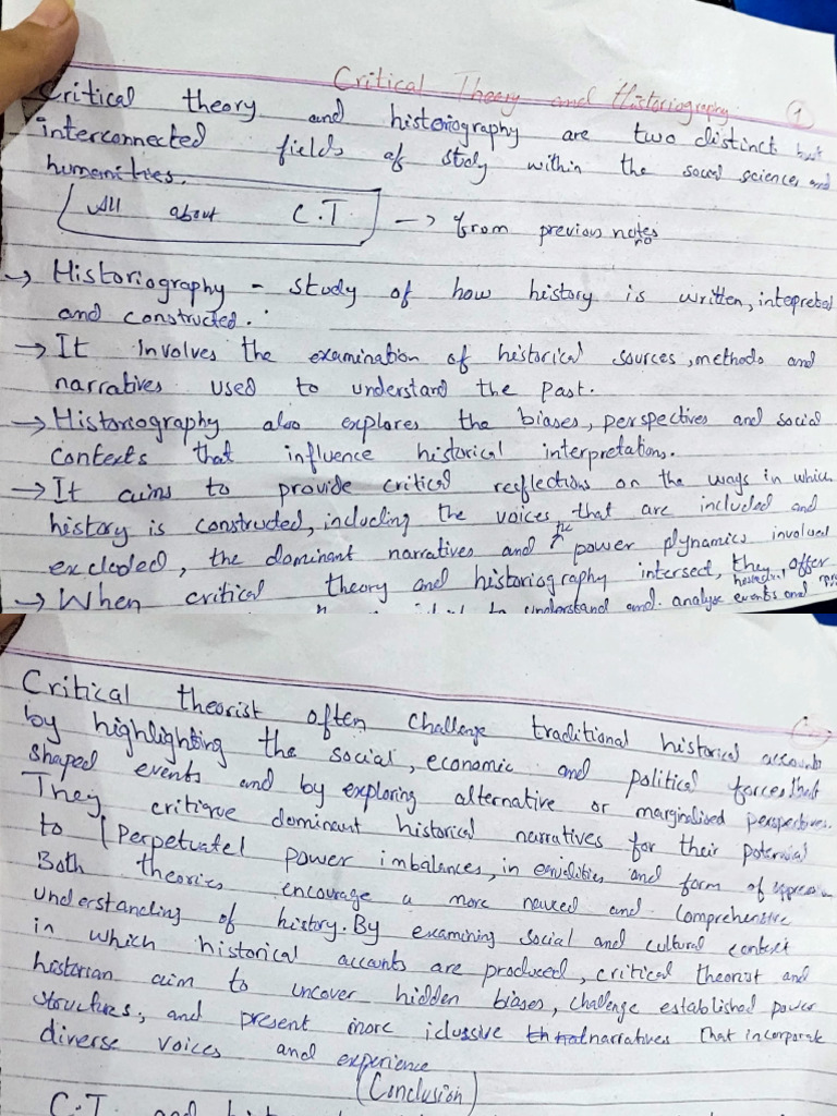 Critical Historiography Analysis | PDF