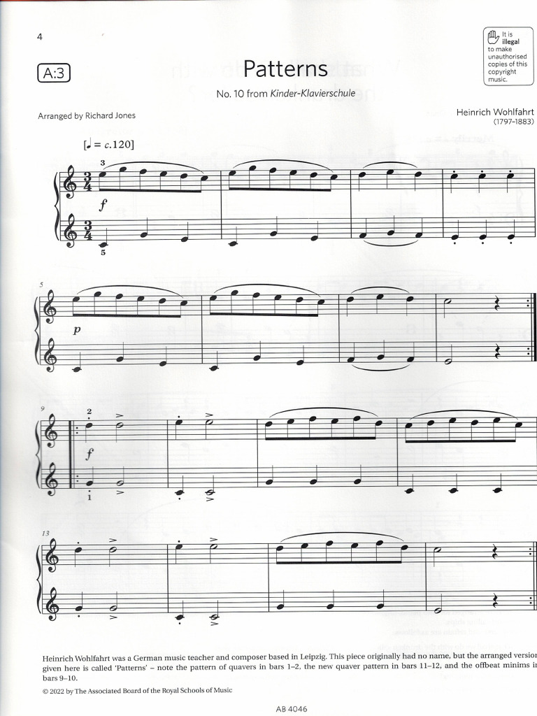 Abrsm - Grade 1 | PDF