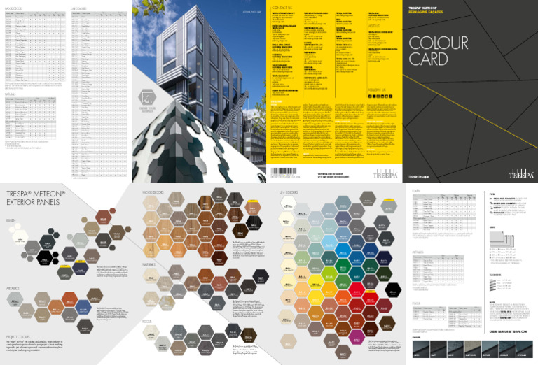 Trespa Wood Decors and Colors Guide | PDF